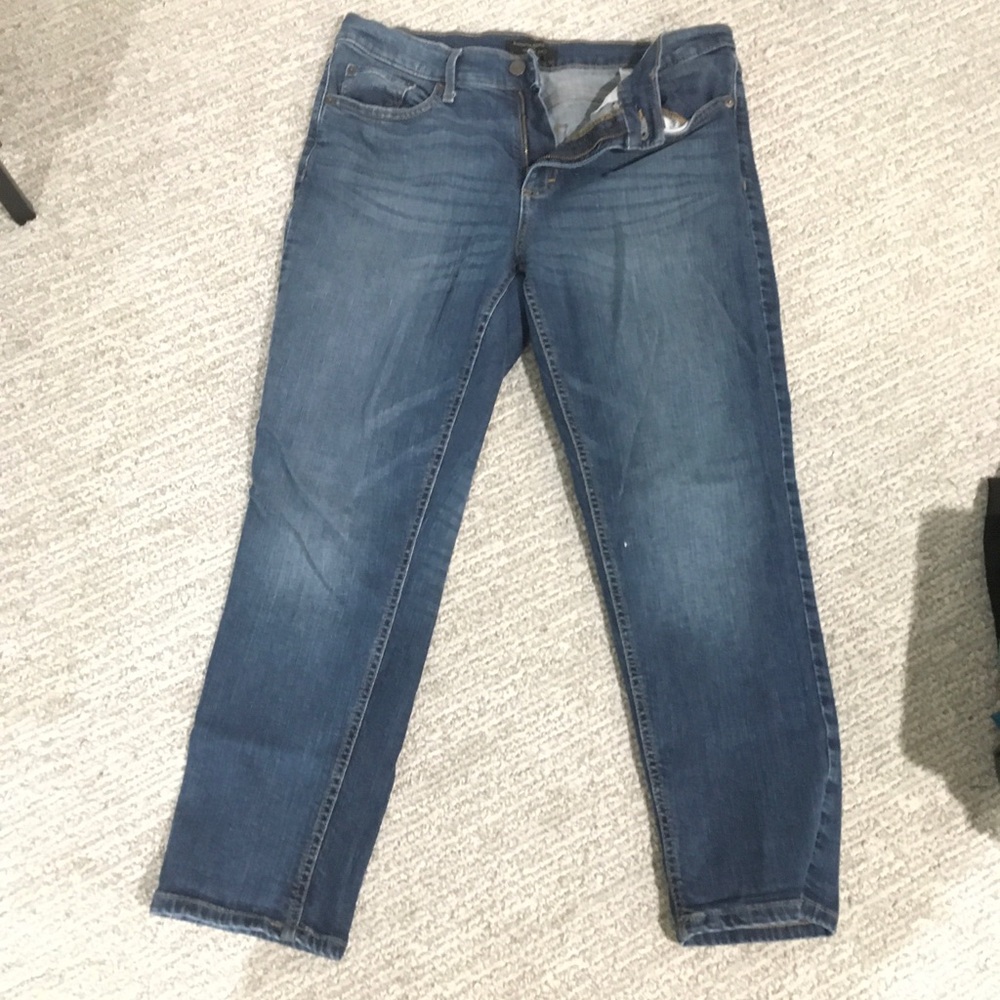 Banana Republic Men's Dark Blue Straight Jeans